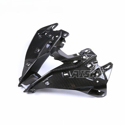 AISKA Motorcycle Carbon Fiber Upper Front Nose Fairing Cowl Head Intake Cover Panel for BMW S1000RR 2019-2024