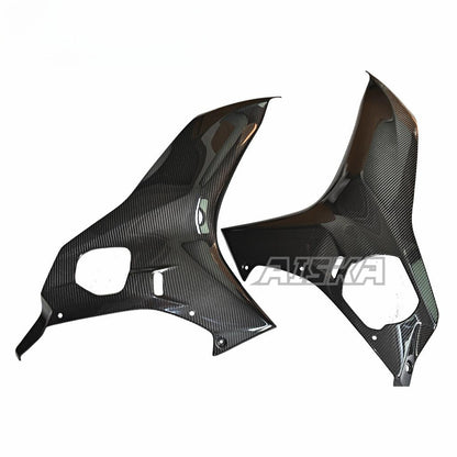 AISKA R6 Carbon Fiber Side Fairings Motorcycle 3K Full Carbon Fibre Front Body System Side Fairings Kit for Yamaha R6 2017-2024