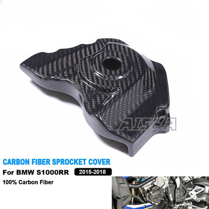 AISKA Twill Weave 100% 3K Carbon Accessories Motorcycle Carbon Fiber Clutch Cover for BMW S1000RR 2015-2018