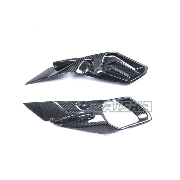 Carbon Fiber Air Intake Fairings for Kawasaki H2/H2R 2015+ Motorcycle Modified Parts Fairing Protectors Guard Shell Frame