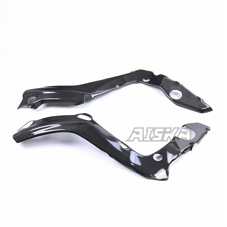 AISKA 100% 3K Carbon Fiber Fairing Guard Protector Motorcycle Frame Cover for BMW S1000RR 2019-2024