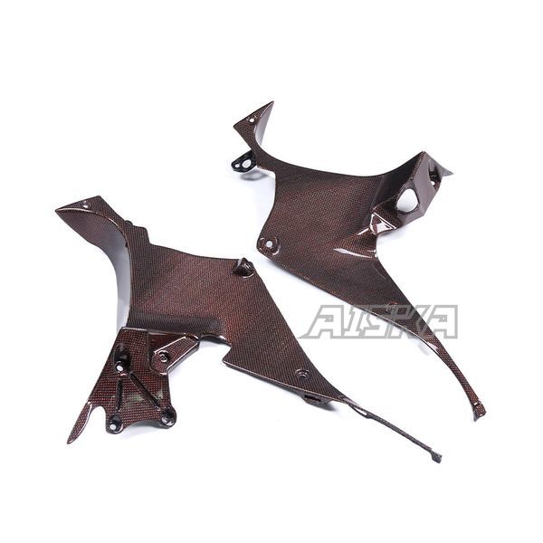 AISKA 100% 3K Full Dry Carbon Fiber Motorcycle Inner Side Panels Fairing Cover for Honda CBR1000RR-R 2021 2022 2023 2024