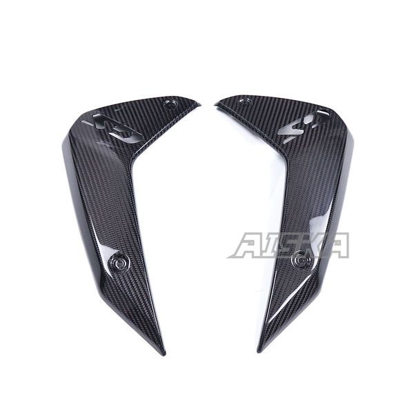 AISKA R1300GS Carbon Parts 100% Full Real 3K 3*3 Dry Carbon Fiber Motorcycle Small Side Panel Fairing for BMW R1300GS 2023 2024