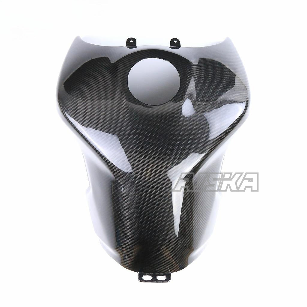 AISKA 100% 3K Pure Carbon Fiber Motorcycle Front Full Fuel Gas Tank Cover Fairing for Yamaha MT09 FZ09 2017-2020