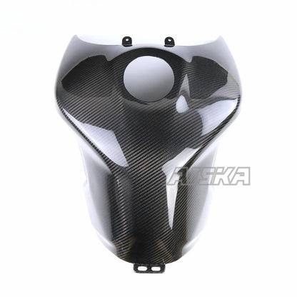 AISKA 100% 3K Pure Carbon Fiber Motorcycle Front Full Fuel Gas Tank Cover Fairing for Yamaha MT09 FZ09 2017-2020