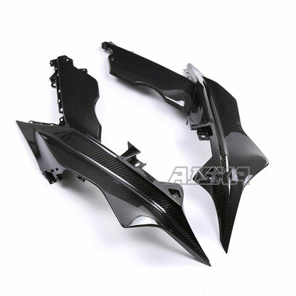 AISKA Motorcycle Carbon Side Panels Modified Accessories Full Carbon Fiber Front Tank Side Fairing for Yamaha R3 2022 2023 2024