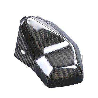 AISKA Motorcycle Carbon Fiber Front Fairing Headlight Upper Cover Dash Board Lower Case Cowling for Yamaha MT09 FZ09 2021-2023