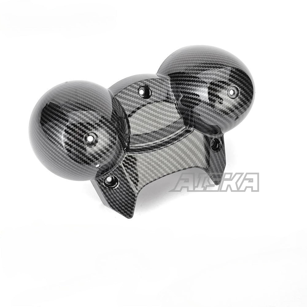 AISKA 3K Dry Carbon Fiber Motorcycle Dashpanel Cover Dash Board Protection Covers for Kawasaki Z900RS 2018-2024