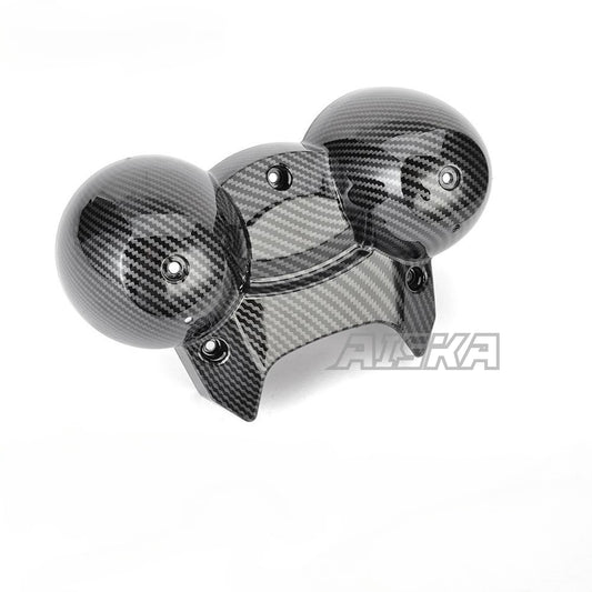 AISKA 3K Dry Carbon Fiber Motorcycle Dashpanel Cover Dash Board Protection Covers for Kawasaki Z900RS 2018-2024