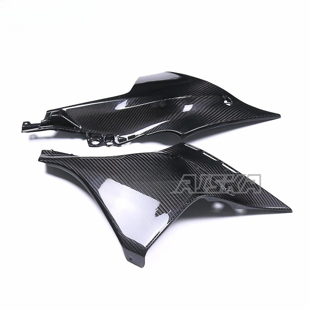 AISKA Carbon Fiber Fairing Motorcycle Carbon Fiber Front Tank Upper Side Fairings Panels for Yamaha R1 2020-2025