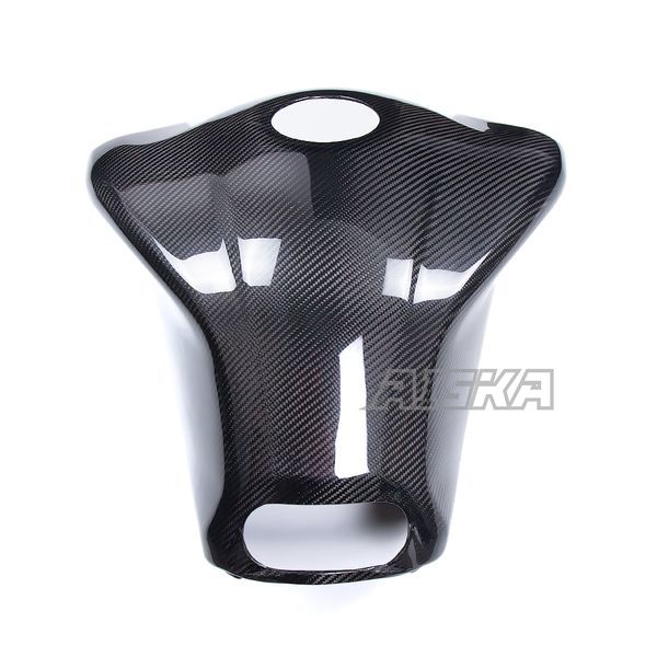 AISKA 3K Dry Carbon Fiber Motorcycle Carbon Fiber Full Fuel Tank Cover for Yamaha MT09 FZ09 2021-2023