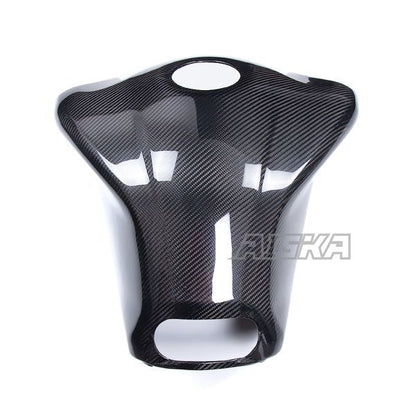 AISKA 3K Dry Carbon Fiber Motorcycle Carbon Fiber Full Fuel Tank Cover for Yamaha MT09 FZ09 2021-2023