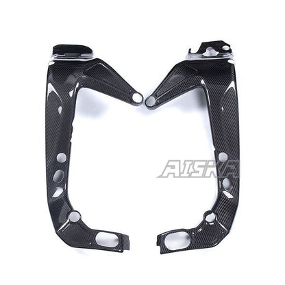 AISKA 100% 3K Dry Carbon Fiber Motorcycle Frame Cover Fairing for Yamaha MT09 FZ09 2024-2025