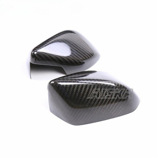 AISKA Motorcycle Mirror Cover Rearview Guards Real Carbon Fiber Rearview Mirror Protector Cowling for BMW S1000RR 2019-2022