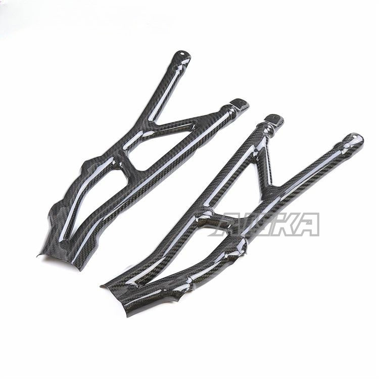 AISKA 3K 3*3 Twill Weave Subframe Covers Motorcycle Carbon Fiber Rear Seat Side Cover for BMW S1000RR 2019-2022