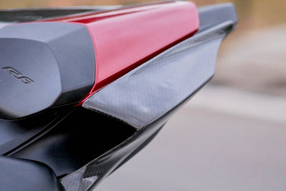 AISKA R7 Carbon Fiber Side Fairings Motorcycle Carbon Fibre Lower Tail Seat Side Panel Fairings for Yamaha R7 2022 2023 2024