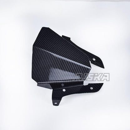 AISKA 100% 3K Twill Weave Dry Carbon Fiber Motorcycle Windscreen Windshield Wind Deflector for Yamaha MT07 MT-07 2014-2017