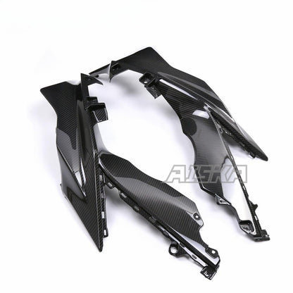 AISKA Motorcycle Carbon Side Panels Modified Accessories Full Carbon Fiber Front Tank Side Fairing for Yamaha R3 2022 2023 2024