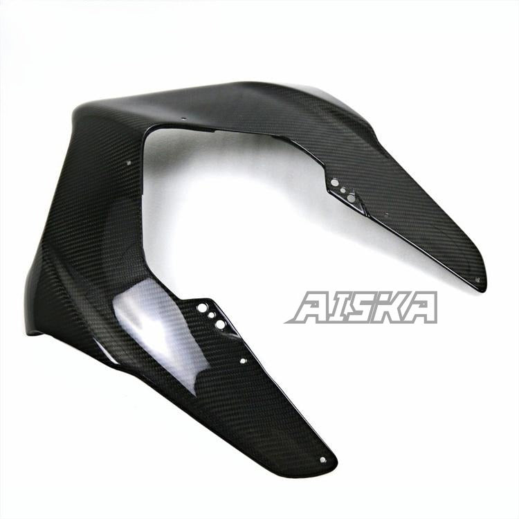 AISKA 3K 3*3 Carbon Fiber Motorcycle Accessories Nose Cowl  for  Ducati Panigale  V4 V4S V4R 2018-2024
