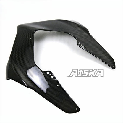 AISKA 3K 3*3 Carbon Fiber Motorcycle Accessories Nose Cowl  for  Ducati Panigale  V4 V4S V4R 2018-2024
