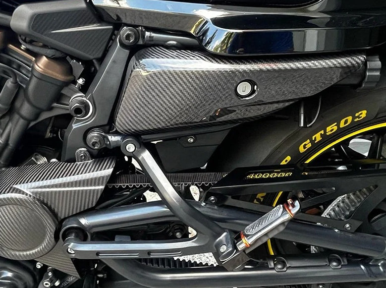 AISKA Harley Davidson Sportster S 1250 Carbon Fiber Side Panel under seat
