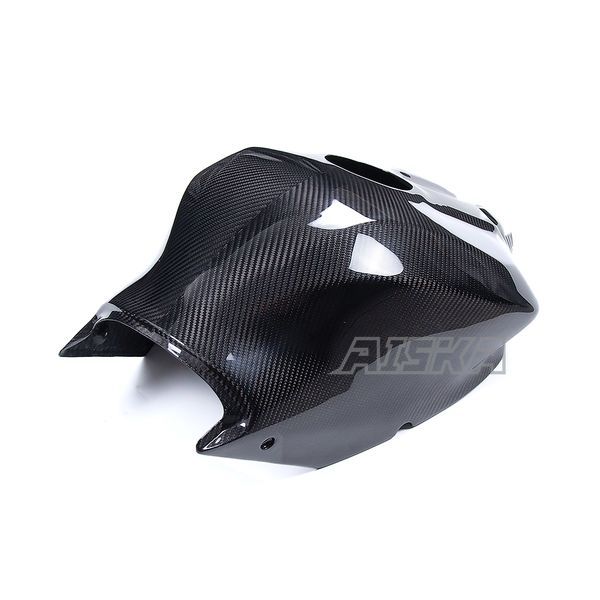AISKA 3K 100% Real Carbon Fiber Tank Cover Motorcycle Front Full Tank Cover Fiairng for Yamaha R1 R1M 2020 2021 2022 2023 2024