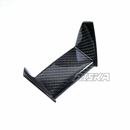AISKA Carbon Fiber Air Intake Trim Motorcycle Front Air Intake Panel Cover Fairing for Yamaha R1 R1M 2020-2025