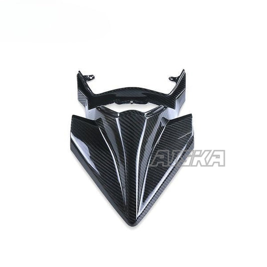 AISKA Full 3K Dry Carbon Fiber Motorcycle Rear Upper Tail Seat Cover Fairing for Kawasaki Ninja H2 H2R 2015-2024