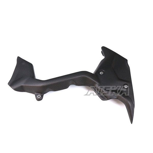 AISKA 100% Carbon Fiber Left Engine Side Panels Fairing Motorcycle Accessories For DUCATI Multistrada V4 V4S Pikes Peak 2021 2022 2023