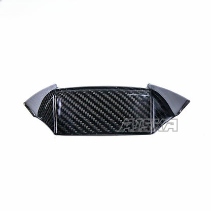 AISKA Carbon Fiber Air Intake Trim Motorcycle Front Air Intake Panel Cover Fairing for Yamaha R1 R1M 2020-2025