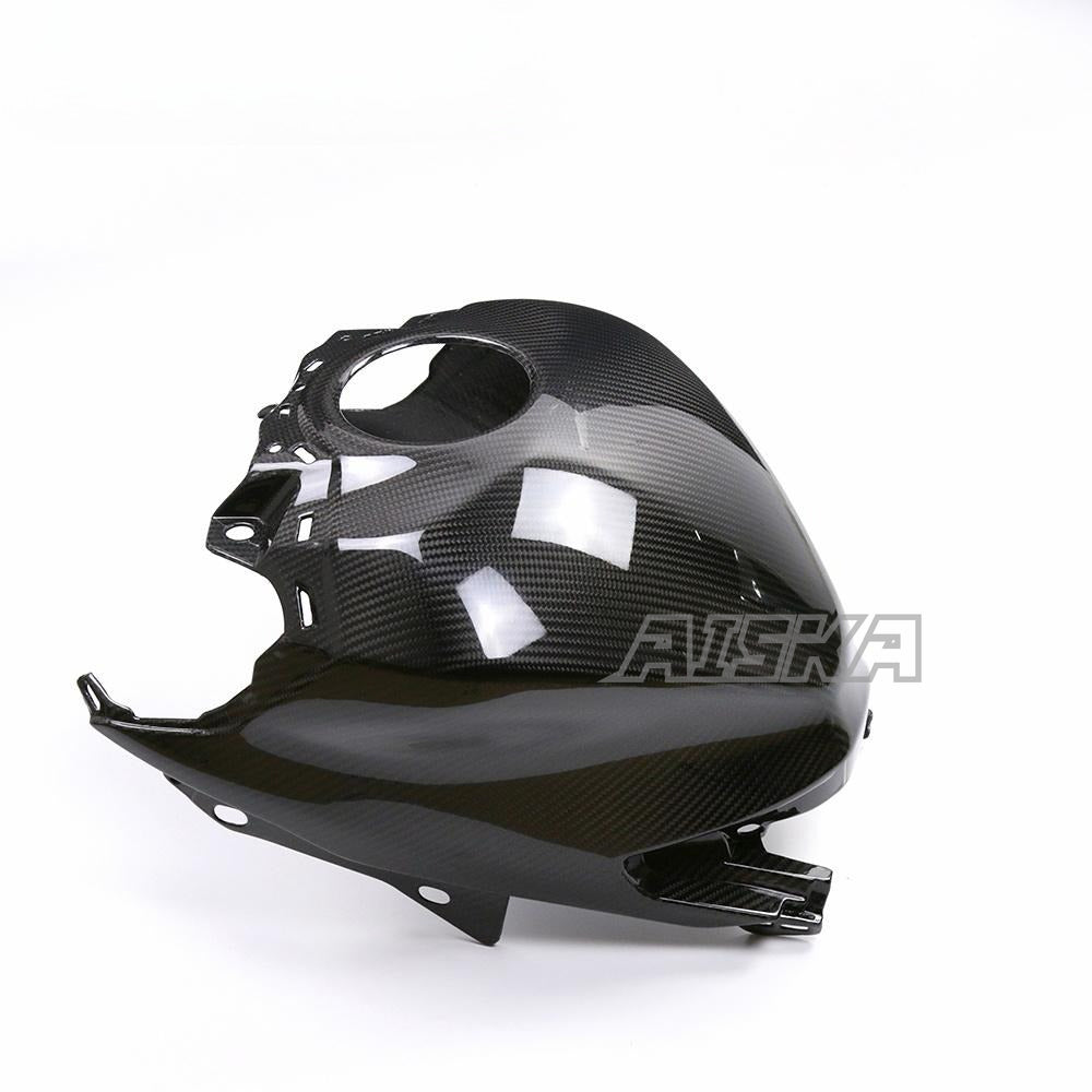 AISKA Carbon Fiber R3 Fuel Tank Cover Motorcycle Accessories Full Carbon Fiber Tank Guard Fairing for Yamaha R3 2022 2023 2024