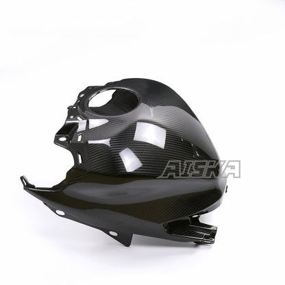 AISKA Carbon Fiber R3 Fuel Tank Cover Motorcycle Accessories Full Carbon Fiber Tank Guard Fairing for Yamaha R3 2022 2023 2024