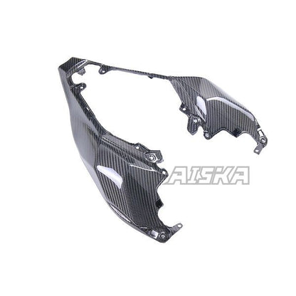 AISKA 3K Dry Carbon Fiber Motorcycle Upper Rear Tail Seat Cover Inner Panel Cowl Fairing for Kawasaki Ninja ZX10R ZX-10R 2021+