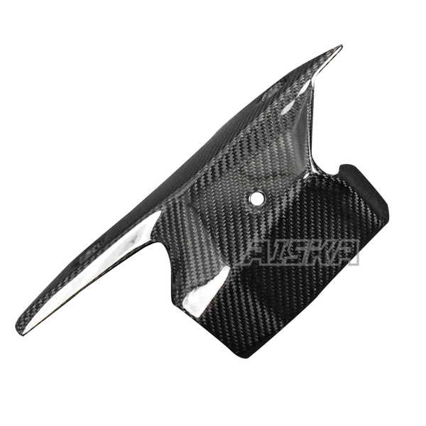 AISKA 3K Dry Carbon Fiber Motorcycle Exhaust Pipe Heat Shied Cover for Kawasaki Ninja ZX-6R 2019-2024