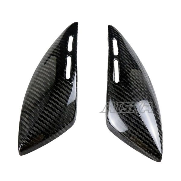 AISKA 3K Dry Carbon Fiber Motorcycle Fairing Fuel Tank Side Panel and Cover for Kawasaki Z900RS 2018-2024 Accessories