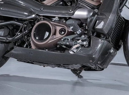 AISKA Harley Davidson Sportster S 2021+ Carbon Fiber Belly Pan
