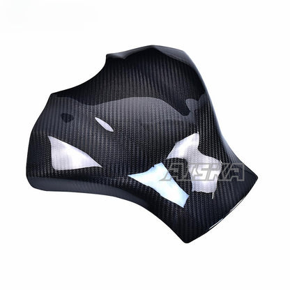 AISKA 100% Full 3K Dry Carbon Fiber Accessories Motorcycle Fuel Gas Tank Cover for Yamaha YZF-R1 R1M 2015-2019