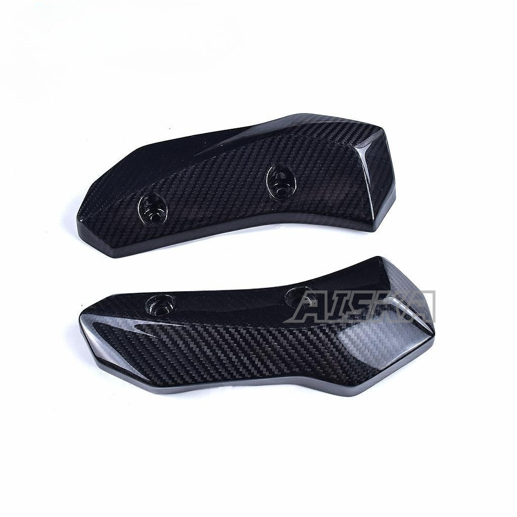 AISKA Motorcycle Carbon Fiber Front Side Radiator Cover Fairing Radiator Guards for Yamaha MT07 MT-07 FZ07 FZ-07 2014-2017