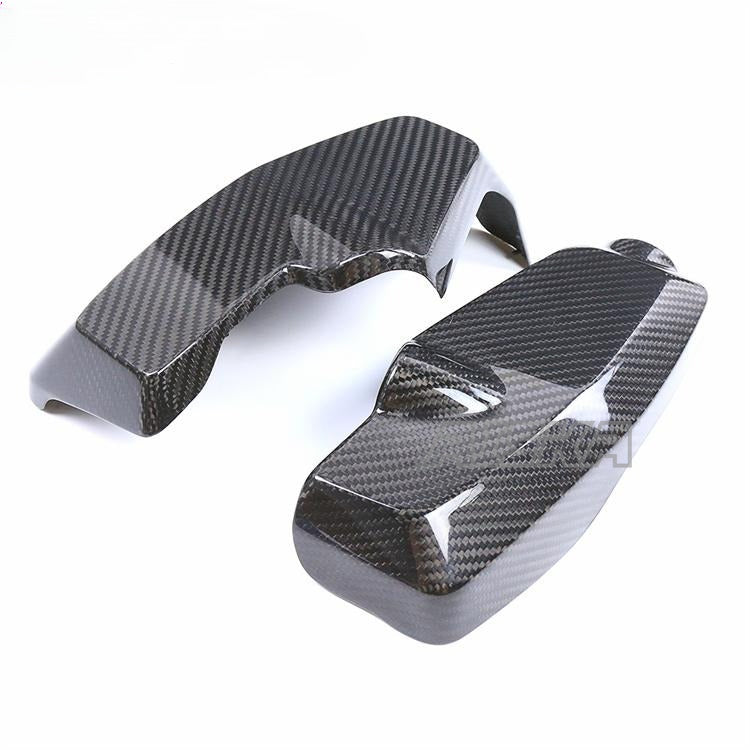 AISKA 3K Pure Carbon Fiber Rearview Mirrors Covers Motorcycle Water tank Side Panel Cover for Harley Sportster  S 1250