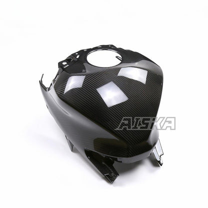 AISKA Carbon Fiber R3 Fuel Tank Cover Motorcycle Accessories Full Carbon Fiber Tank Guard Fairing for Yamaha R3 2022 2023 2024