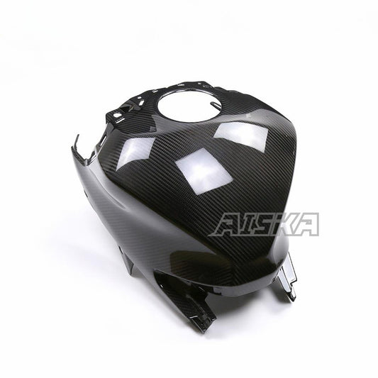 AISKA Carbon Fiber R3 Fuel Tank Cover Motorcycle Accessories Full Carbon Fiber Tank Guard Fairing for Yamaha R3 2022 2023 2024