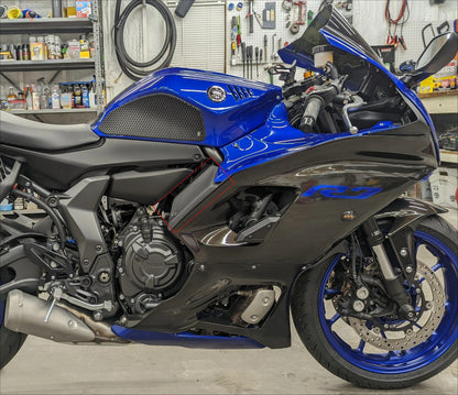 AISKA R7 Carbon Fiber Motorcycle Body Kit Motorcycle Carbon Fibre Small Inner Fairing Kits for Yamaha R7 2022 2023 2024