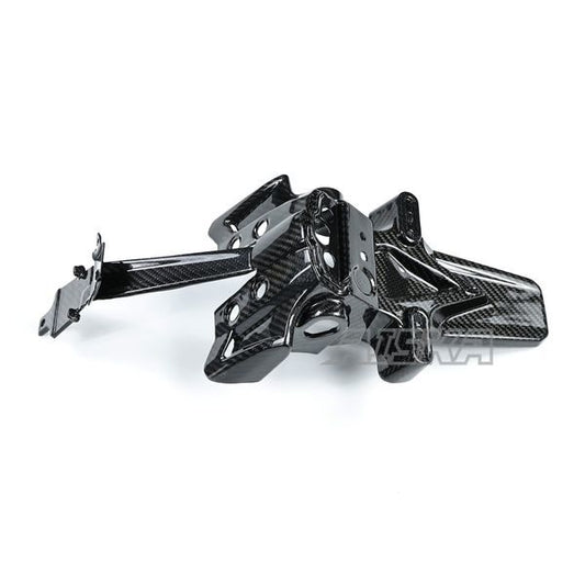 AISKA Yamaha MT07 FZ07 2021-2024 Carbon Fiber Number Plate Holder