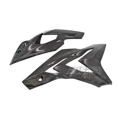 AISKA 100% 3K Twill Weave Carbon Fibre Motorcycle Side Panel Fairings for BMW S1000R 2014-2020