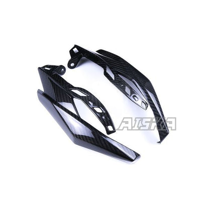 AISKA 3K Dry Carbon Fiber Motorcycle Accessories Front Headlight Side Fairing Cover Panels for Kawasaki Z1000 2014+
