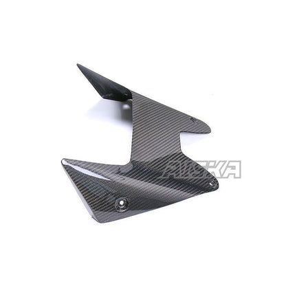 AISKA 3K Dry Carbon Fiber Motorcycle Lower Belly Pan Panel Cowl Fairing for Kawasaki Ninja ZX-14R ZZR1400 2013 2014 2015