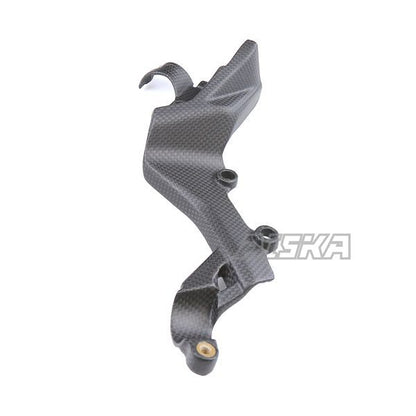 AISKA For Carbon Fiber  Motorcycle Accessories Ducati Streetfighter V2 Brake Fluid Reservoir Plate