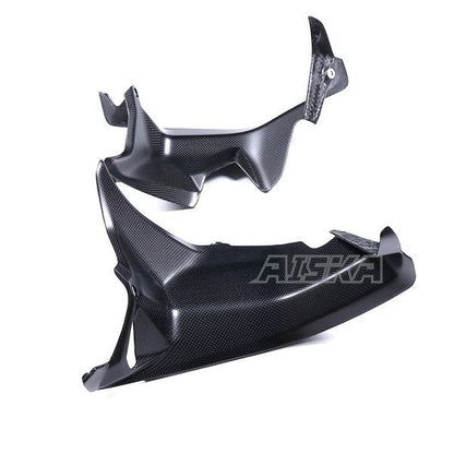 AISKA 100% 3K Full Dry Carbon Fiber Motorcycle Front Side Panel Fairings for Ducati Panigale V4 V4S 2025