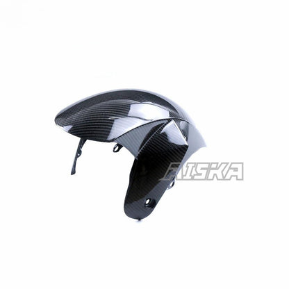 AISKA 100% 3K Dry Carbon Fiber Motorcycle  Accessories Front Fender for Suzuki GSXR1000 2017+