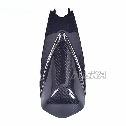 AISKA Twill Weave 100% 3K 3*3 Carbon Fiber Motorcycle Accessories Rear Seat Cover for Aprilia RSV4 Tuono V4  2009- 2020